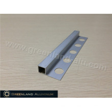 Matt Silver Aluminum Square Schluter Strip10mm Height